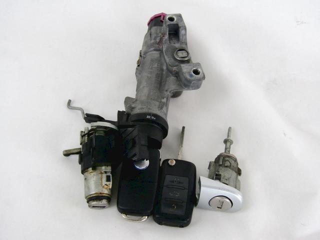 KIT ACCENSIONE AVVIAMENTO OEM N. 18605 KIT ACCENSIONE AVVIAMENTO SPARE PART USED CAR VOLKSWAGEN POLO 9N R (2005 - 10/2009)  DISPLACEMENT DIESEL 1,4 YEAR OF CONSTRUCTION 2005