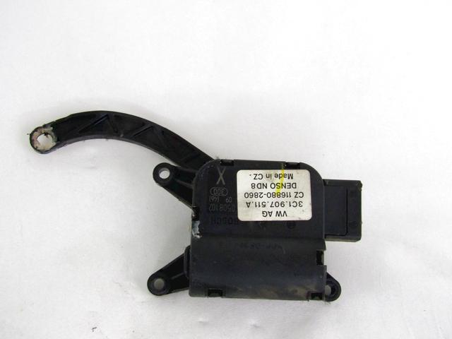 SET SMALL PARTS F AIR COND.ADJUST.LEVER OEM N. 3C1907511A SPARE PART USED CAR VOLKSWAGEN GOLF VI 5K1 517 AJ5 MK6 (2008-2012)  DISPLACEMENT DIESEL 1,6 YEAR OF CONSTRUCTION 2011