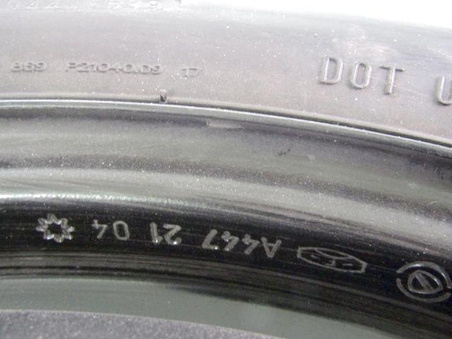 SPARE WHEEL OEM N. 17792 RUOTINO DI SCORTA SPARE PART USED CAR ALFA ROMEO GT 937 (2003 - 2010)  DISPLACEMENT DIESEL 1,9 YEAR OF CONSTRUCTION 2004