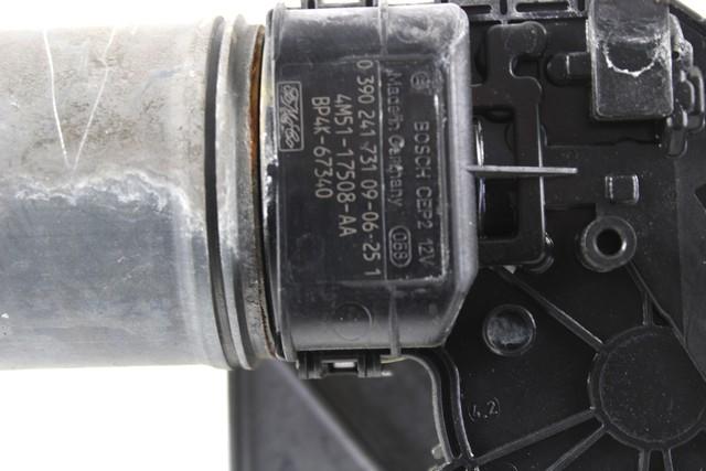 WINDSHIELD WIPER MOTOR OEM N. 4M51-17508-AA SPARE PART USED CAR FORD FOCUS DA HCP DP MK2 R BER/SW (2008 - 2011)  DISPLACEMENT BENZINA/GPL 2 YEAR OF CONSTRUCTION 2009