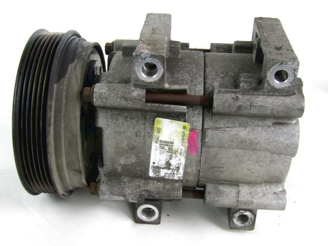 AIR-CONDITIONER COMPRESSOR OEM N. 96FW-19D629-BB SPARE PART USED CAR FORD FIESTA JA JB MK4 (1995 - 1999) DISPLACEMENT BENZINA 1,4 YEAR OF CONSTRUCTION 1996