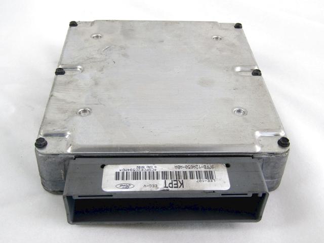 BASIC DDE CONTROL UNIT / INJECTION CONTROL MODULE . OEM N. 97FB-12A650-ABA SPARE PART USED CAR FORD FIESTA JA JB MK4 (1995 - 1999) DISPLACEMENT BENZINA 1,4 YEAR OF CONSTRUCTION 1996