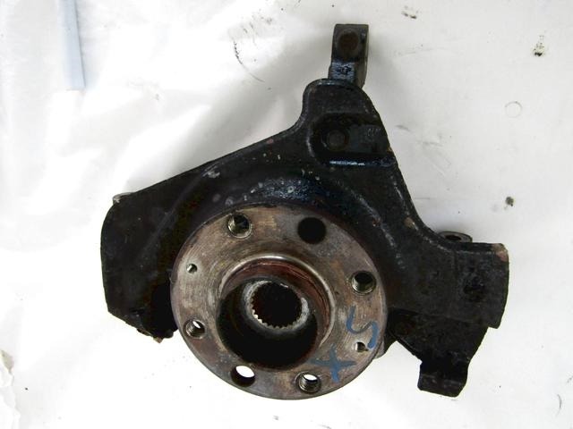 CARRIER, LEFT / WHEEL HUB WITH BEARING, FRONT OEM N. 51776380 SPARE PART USED CAR FIAT GRANDE PUNTO 199 (2005 - 2012)  DISPLACEMENT DIESEL 1,3 YEAR OF CONSTRUCTION 2005