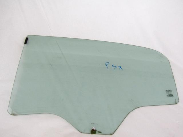 DOOR WINDOW, TINTED GLASS, REAR LEFT OEM N. 51869151 SPARE PART USED CAR FIAT GRANDE PUNTO 199 (2005 - 2012)  DISPLACEMENT DIESEL 1,3 YEAR OF CONSTRUCTION 2005