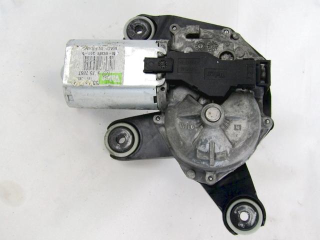 REAR WIPER MOTOR OEM N. 51757867 SPARE PART USED CAR FIAT GRANDE PUNTO 199 (2005 - 2012)  DISPLACEMENT DIESEL 1,3 YEAR OF CONSTRUCTION 2005