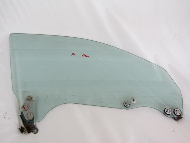 DOOR WINDOW, FRONT RIGHT OEM N. 61011AG000 SPARE PART USED CAR SUBARU LEGACY BL BP MK4 (2003 - 2009)  DISPLACEMENT DIESEL 2 YEAR OF CONSTRUCTION 2009