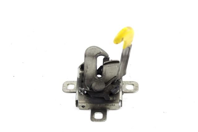 ENGINE HOOD MECHANISM OEM N. 51913762 SPARE PART USED CAR FIAT PUNTO 199 MK3 (2011 - 2017) DISPLACEMENT BENZINA/METANO 1,4 YEAR OF CONSTRUCTION 2015