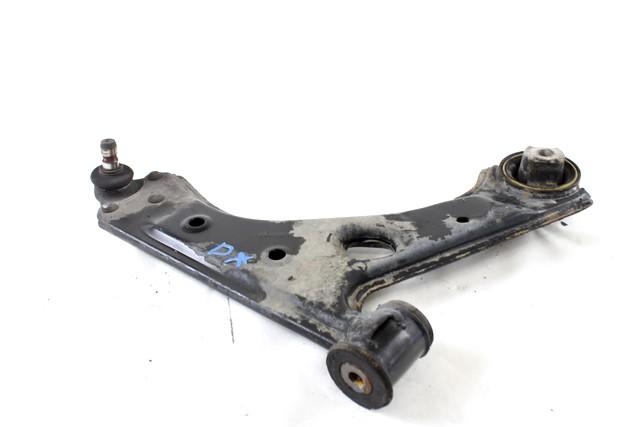 WISHBONE, FRONT RIGHT OEM N. 51895366 SPARE PART USED CAR FIAT PUNTO 199 MK3 (2011 - 2017) DISPLACEMENT BENZINA/METANO 1,4 YEAR OF CONSTRUCTION 2015