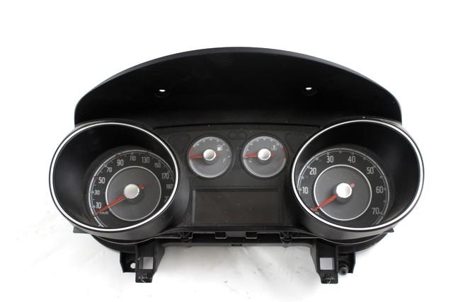 INSTRUMENT CLUSTER / INSTRUMENT CLUSTER OEM N. 52038998 SPARE PART USED CAR FIAT PUNTO 199 MK3 (2011 - 2017) DISPLACEMENT BENZINA/METANO 1,4 YEAR OF CONSTRUCTION 2015