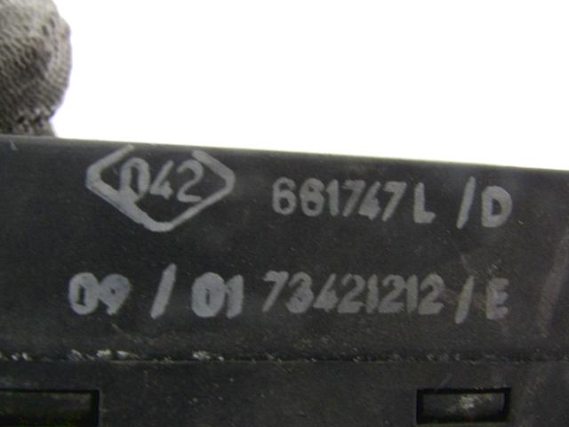 BLOWER REGULATOR OEM N. 7701045870 SPARE PART USED CAR RENAULT MASTER JD FD ED HD UD MK2 (1997- 2003)  DISPLACEMENT DIESEL 2,2 YEAR OF CONSTRUCTION 2002