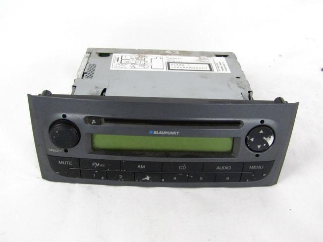 RADIO CD / AMPLIFIER / HOLDER HIFI SYSTEM OEM N. 735429579 SPARE PART USED CAR FIAT GRANDE PUNTO 199 (2005 - 2012)  DISPLACEMENT BENZINA 1,4 YEAR OF CONSTRUCTION 2006