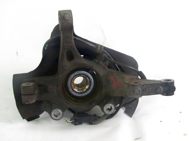 CARRIER, LEFT / WHEEL HUB WITH BEARING, FRONT OEM N. 51776378 SPARE PART USED CAR FIAT GRANDE PUNTO 199 (2005 - 2012)  DISPLACEMENT BENZINA 1,4 YEAR OF CONSTRUCTION 2006