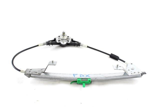 MANUAL REAR WINDOW LIFT SYSTEM OEM N. 46536307 SPARE PART USED CAR FIAT PUNTO 188 MK2 R (2003 - 2011)  DISPLACEMENT BENZINA 1,2 YEAR OF CONSTRUCTION 2007