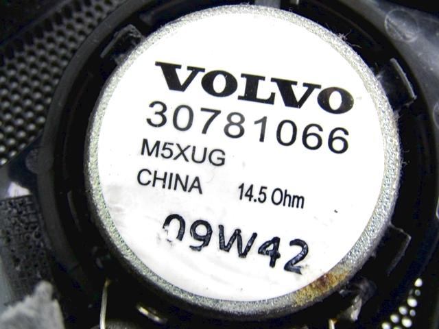 SOUND MODUL SYSTEM OEM N. 30781066 SPARE PART USED CAR VOLVO XC60 156 (2008 - 2013) DISPLACEMENT DIESEL 2,4 YEAR OF CONSTRUCTION 2010