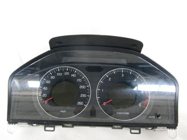 INSTRUMENT CLUSTER / INSTRUMENT CLUSTER OEM N. 31270899 SPARE PART USED CAR VOLVO XC60 156 (2008 - 2013) DISPLACEMENT DIESEL 2,4 YEAR OF CONSTRUCTION 2010