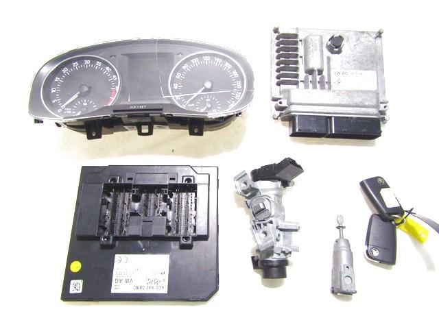 KIT ACCENSIONE AVVIAMENTO OEM N. 115185 KIT ACCENSIONE AVVIAMENTO SPARE PART USED CAR SKODA RAPID NH1 (2012 - 2019)  DISPLACEMENT DIESEL 1,4 YEAR OF CONSTRUCTION 2016
