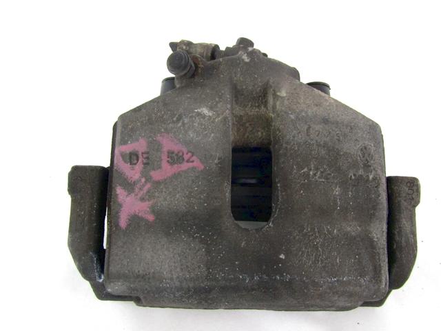 BRAKE CALIPER FRONT LEFT . OEM N. 1K0615124E SPARE PART USED CAR AUDI A3 MK2 8P 8PA 8P1 (2003 - 2008) DISPLACEMENT BENZINA 1,6 YEAR OF CONSTRUCTION 2005