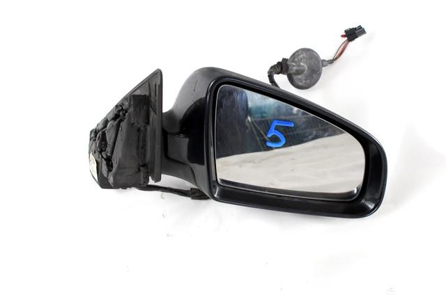 OUTSIDE MIRROR RIGHT . OEM N. 8P185853201C SPARE PART USED CAR AUDI A3 MK2 8P 8PA 8P1 (2003 - 2008) DISPLACEMENT DIESEL 2 YEAR OF CONSTRUCTION 2003