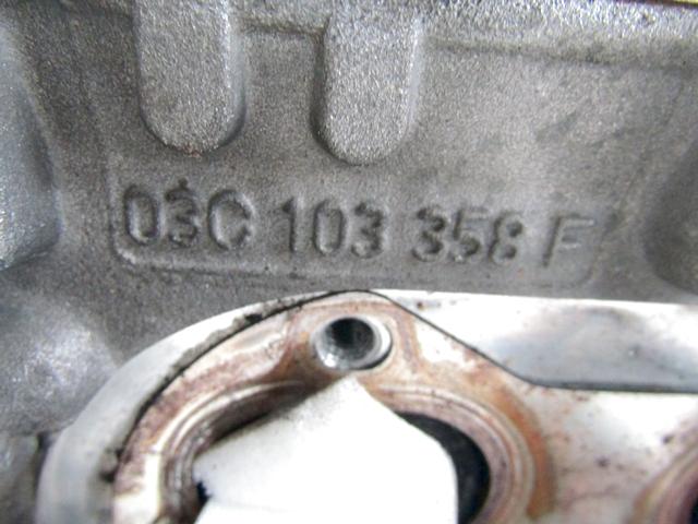 COMPLETE ENGINES . OEM N. BLF 18068 SPARE PART USED CAR AUDI A3 MK2 8P 8PA 8P1 (2003 - 2008) DISPLACEMENT BENZINA 1,6 YEAR OF CONSTRUCTION 2005