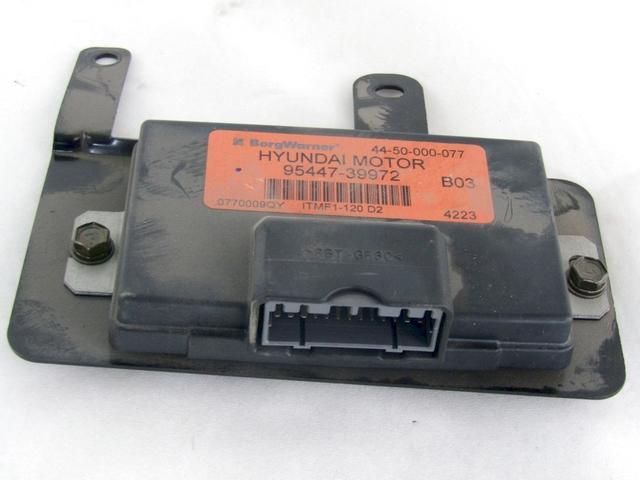 AUTOMATIC TRANSMISSION CONTROL UNIT OEM N. 95447-39972 SPARE PART USED CAR HYUNDAI SANTA FE SM MK1 (2000 - 2006)  DISPLACEMENT DIESEL 2 YEAR OF CONSTRUCTION 2005