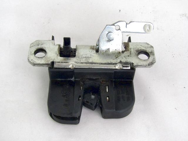 TRUNK LID LOCK OEM N. 6Q6827505D SPARE PART USED CAR VOLKSWAGEN POLO 9N R (2005 - 10/2009)  DISPLACEMENT DIESEL 1,4 YEAR OF CONSTRUCTION 2007