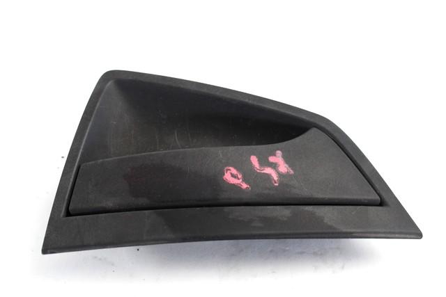 LEFT REAR EXTERIOR HANDLE OEM N. 156098845 SPARE PART USED CAR ALFA ROMEO GIULIETTA 940 (2010 - 2020)  DISPLACEMENT BENZINA 1,4 YEAR OF CONSTRUCTION 2012