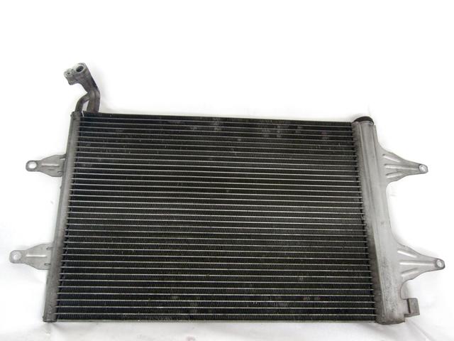 CONDENSER, AIR CONDITIONING OEM N. 6Q0820411K SPARE PART USED CAR VOLKSWAGEN POLO 9N R (2005 - 10/2009)  DISPLACEMENT DIESEL 1,4 YEAR OF CONSTRUCTION 2007