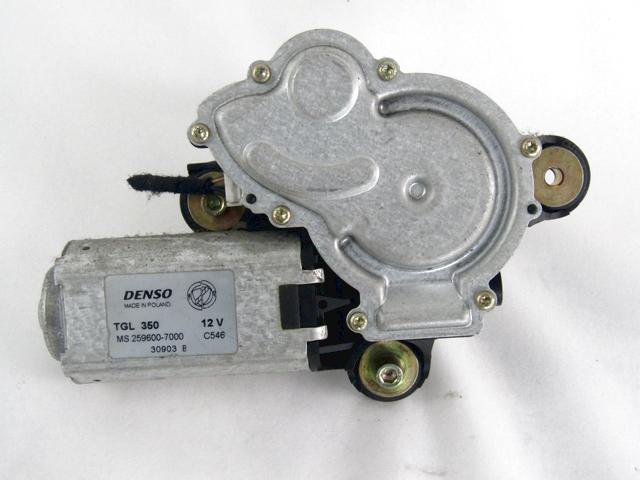 REAR WIPER MOTOR OEM N. 51864399 SPARE PART USED CAR FIAT PANDA 169 (2003 - 08/2009)  DISPLACEMENT BENZINA 1,1 YEAR OF CONSTRUCTION 2004