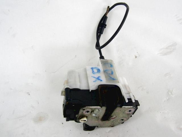 CENTRAL REAR RIGHT DOOR LOCKING OEM N. 46803514 SPARE PART USED CAR FIAT PANDA 169 (2003 - 08/2009)  DISPLACEMENT BENZINA 1,1 YEAR OF CONSTRUCTION 2004