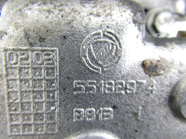 MANUAL TRANSMISSION OEM N. 55181588 CAMBIO MECCANICO SPARE PART USED CAR FIAT PANDA 169 (2003 - 08/2009)  DISPLACEMENT BENZINA 1,1 YEAR OF CONSTRUCTION 2004