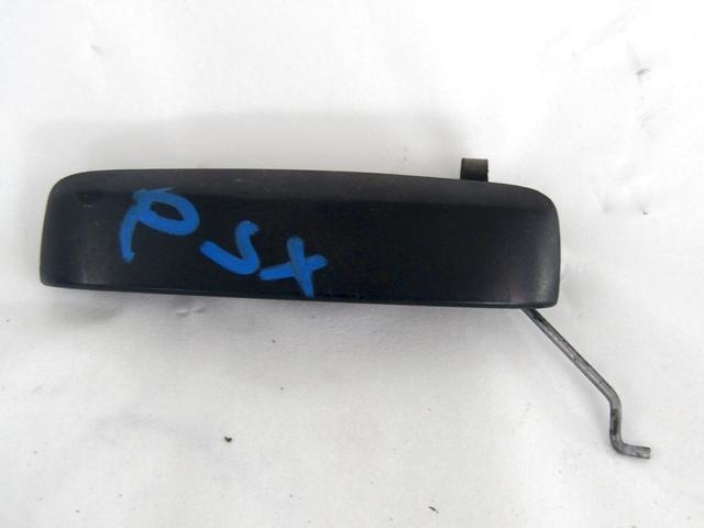 LEFT REAR EXTERIOR HANDLE OEM N. 735371237 SPARE PART USED CAR FIAT PANDA 169 (2003 - 08/2009)  DISPLACEMENT BENZINA 1,1 YEAR OF CONSTRUCTION 2004
