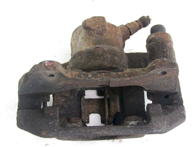 BRAKE CALIPER FRONT LEFT . OEM N. 77364842 SPARE PART USED CAR FIAT PANDA 169 (2003 - 08/2009)  DISPLACEMENT BENZINA 1,1 YEAR OF CONSTRUCTION 2004