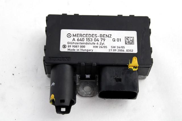PREHEATING CONTROL UNIT OEM N. A6401530479 SPARE PART USED CAR MERCEDES CLASSE A W169 5P C169 3P (2004 - 04/2008)  DISPLACEMENT DIESEL 2 YEAR OF CONSTRUCTION 2006