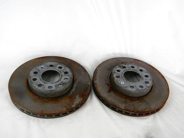 BRAKE DISC FRONT OEM N. 5Q0615301H SPARE PART USED CAR AUDI A3 MK2R 8P 8PA 8P1 (2008 - 2012) DISPLACEMENT DIESEL 2 YEAR OF CONSTRUCTION 2011
