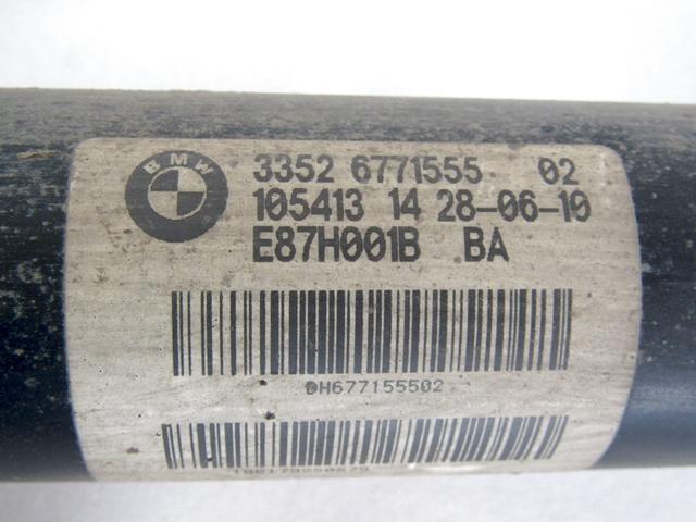 SHOCK ABSORBER, REAR LEFT OEM N. 33526771555 SPARE PART USED CAR BMW SERIE 1 BER/COUPE/CABRIO E81/E82/E87/E88 LCI R (2007 - 2013)  DISPLACEMENT DIESEL 2 YEAR OF CONSTRUCTION 2010