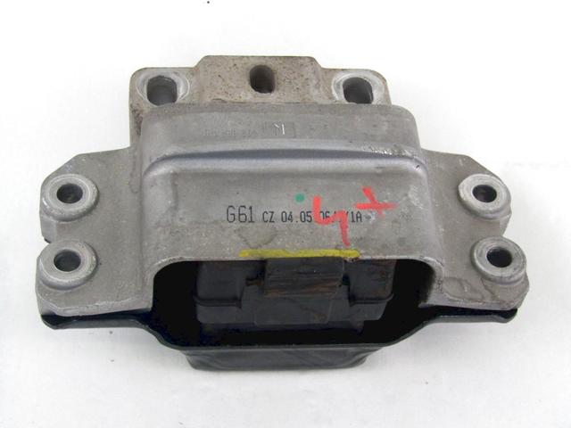 ENGINE SUPPORT OEM N. 1K0199555 SPARE PART USED CAR VOLKSWAGEN GOLF PLUS 5M1 521 MK1 (2004 - 2009)  DISPLACEMENT DIESEL 1,9 YEAR OF CONSTRUCTION 2006
