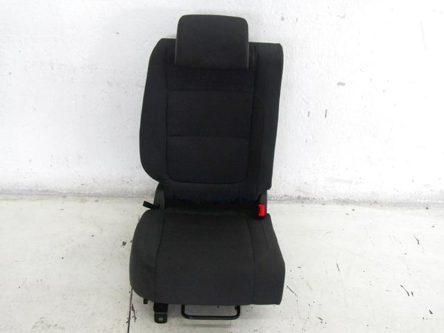 THIRD ROW SINGLE FABRIC SEATS OEM N. 23PSTVWGOLFPL5M1MK1MV5P SPARE PART USED CAR VOLKSWAGEN GOLF PLUS 5M1 521 MK1 (2004 - 2009)  DISPLACEMENT DIESEL 1,9 YEAR OF CONSTRUCTION 2006