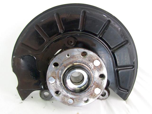 CARRIER, RIGHT FRONT / WHEEL HUB WITH BEARING, FRONT OEM N. 1K0407256AA SPARE PART USED CAR VOLKSWAGEN GOLF PLUS 5M1 521 MK1 (2004 - 2009)  DISPLACEMENT DIESEL 1,9 YEAR OF CONSTRUCTION 2006