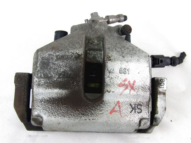 BRAKE CALIPER FRONT RIGHT OEM N. 1K0615123E SPARE PART USED CAR VOLKSWAGEN GOLF PLUS 5M1 521 MK1 (2004 - 2009)  DISPLACEMENT DIESEL 1,9 YEAR OF CONSTRUCTION 2006