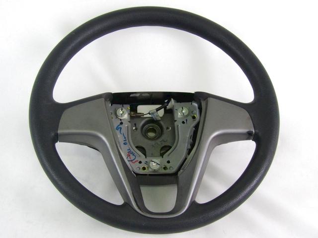 STEERING WHEEL OEM N. 56110-1J520RY SPARE PART USED CAR HYUNDAI I20 PB PBT MK1 R (2012 - 2014)  DISPLACEMENT BENZINA/GPL 1,1 YEAR OF CONSTRUCTION 2013