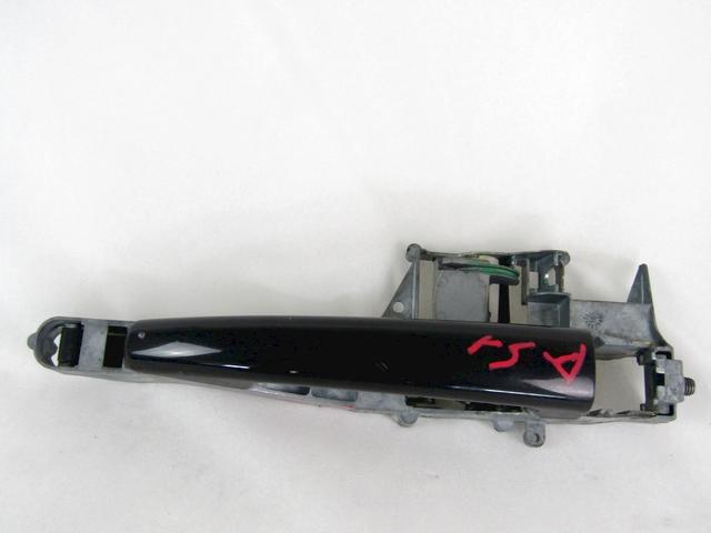 LEFT FRONT DOOR HANDLE OEM N. 9101GF SPARE PART USED CAR PEUGEOT 207 / 207 CC R WA WC WD WK (05/2009 - 2015)  DISPLACEMENT DIESEL 1,4 YEAR OF CONSTRUCTION 2010