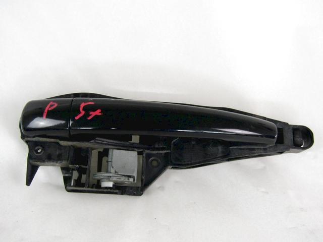 LEFT REAR EXTERIOR HANDLE OEM N. 9101GH SPARE PART USED CAR PEUGEOT 207 / 207 CC R WA WC WD WK (05/2009 - 2015)  DISPLACEMENT DIESEL 1,4 YEAR OF CONSTRUCTION 2010