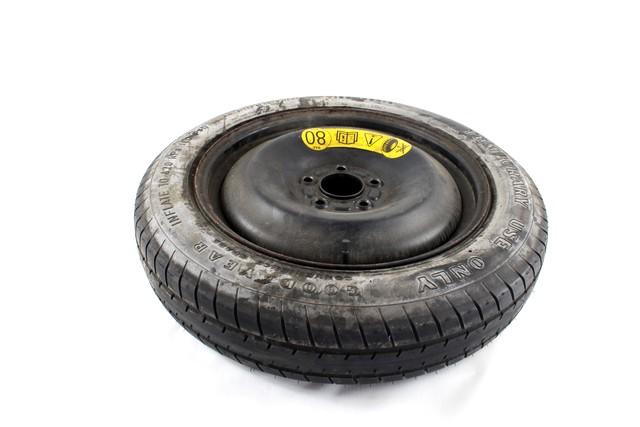 SPARE WHEEL OEM N. 15493 RUOTINO DI SCORTA SPARE PART USED CAR FORD MONDEO B5Y B4Y BWY MK2 BER/SW (2000 - 2007)  DISPLACEMENT DIESEL 2,2 YEAR OF CONSTRUCTION 2006