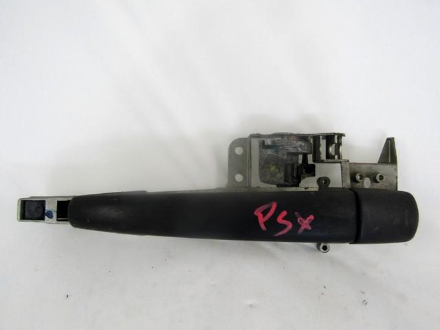 LEFT REAR EXTERIOR HANDLE OEM N. 9101EQ SPARE PART USED CAR CITROEN C4 MK1 / COUPE L LC (2004 - 08/2009)  DISPLACEMENT DIESEL 1,6 YEAR OF CONSTRUCTION 2009