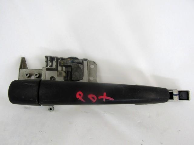 RIGHT REAR DOOR HANDLE OEM N. 9101EQ SPARE PART USED CAR CITROEN C4 MK1 / COUPE L LC (2004 - 08/2009)  DISPLACEMENT DIESEL 1,6 YEAR OF CONSTRUCTION 2009