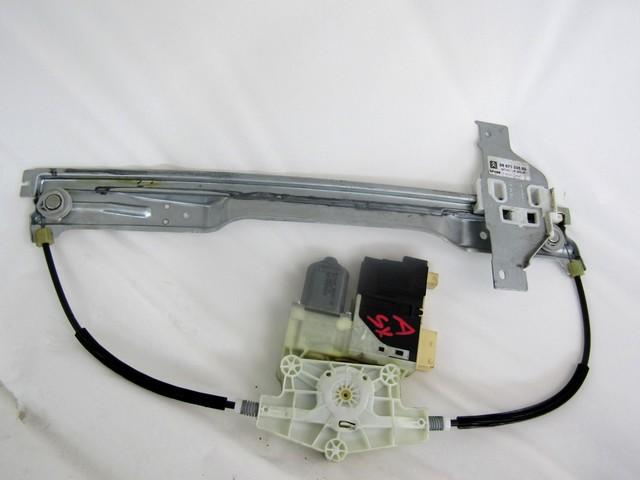 DOOR WINDOW LIFTING MECHANISM FRONT OEM N. 18336 SISTEMA ALZACRISTALLO PORTA ANTERIORE ELETTR SPARE PART USED CAR CITROEN C4 MK1 / COUPE L LC (2004 - 08/2009)  DISPLACEMENT DIESEL 1,6 YEAR OF CONSTRUCTION 2009