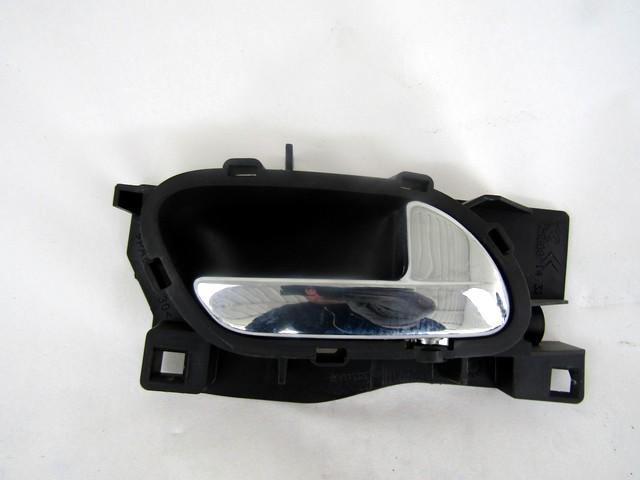 DOOR HANDLE INSIDE OEM N. 914493 SPARE PART USED CAR CITROEN C4 MK1 / COUPE L LC (2004 - 08/2009)  DISPLACEMENT DIESEL 1,6 YEAR OF CONSTRUCTION 2009