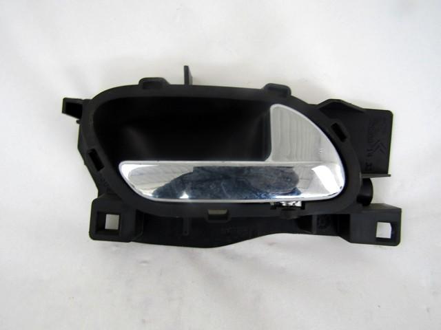 DOOR HANDLE INSIDE OEM N. 914493 SPARE PART USED CAR CITROEN C4 MK1 / COUPE L LC (2004 - 08/2009)  DISPLACEMENT DIESEL 1,6 YEAR OF CONSTRUCTION 2009