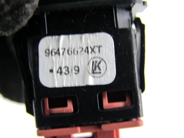 VARIOUS SWITCHES OEM N. 96476624XT SPARE PART USED CAR CITROEN C4 MK1 / COUPE L LC (2004 - 08/2009)  DISPLACEMENT DIESEL 1,6 YEAR OF CONSTRUCTION 2009