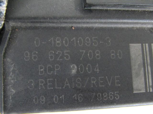 PREHEATING CONTROL UNIT OEM N. 9662570880 SPARE PART USED CAR CITROEN C4 MK1 / COUPE L LC (2004 - 08/2009)  DISPLACEMENT DIESEL 1,6 YEAR OF CONSTRUCTION 2009